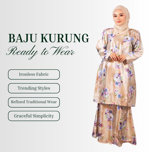 Adira Kurung Riau Pahang Moden