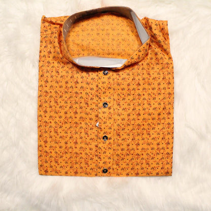 Fine Floral Men's Kurta