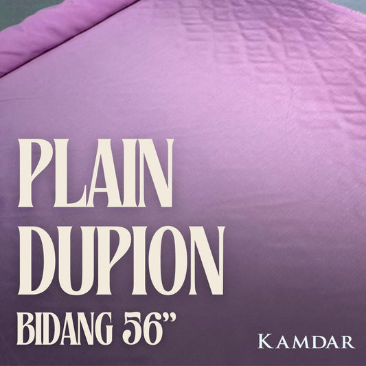 Plain Dupion 56"