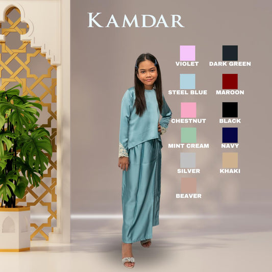 Fitri Kids Baju Kurung with Lace
