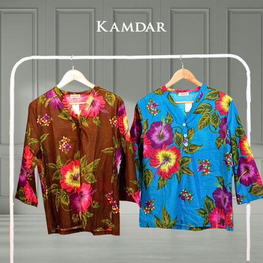 Mirza Printed Blouse