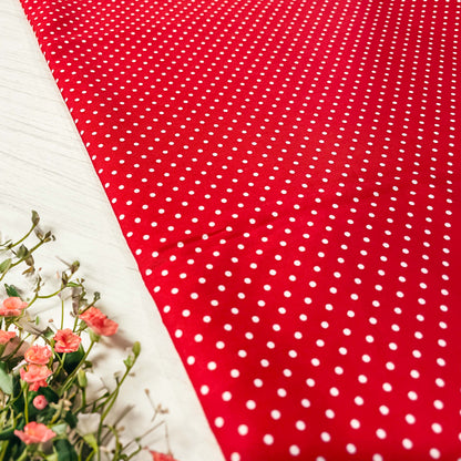 Poplin U Dots Cotton 44"