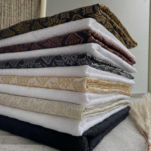 Cotton Eyelet Full Embroidery 44"
