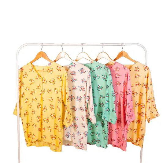 Aqeela Printed Blouse