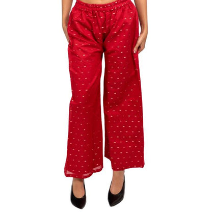 Banarasi Silk Butti Palazzo Pants