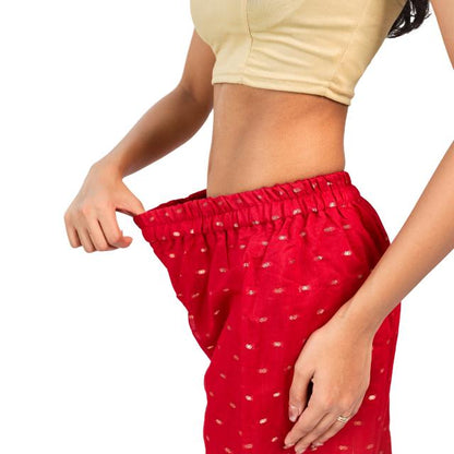 Banarasi Silk Butti Palazzo Pants