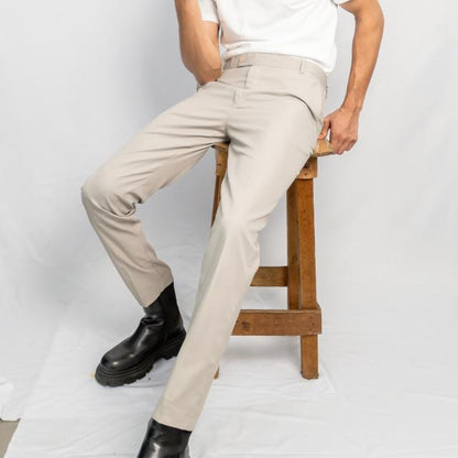 Men Plus Size Cotton Slack