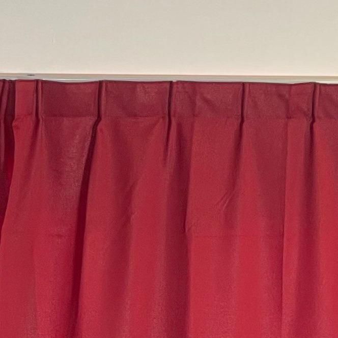 French Pleat Curtain Embossed Dimout