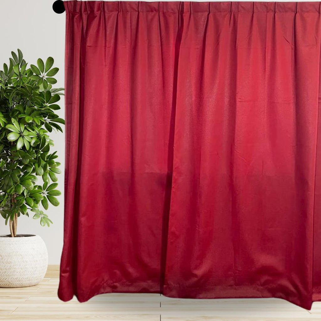 French Pleat Curtain Embossed Dimout