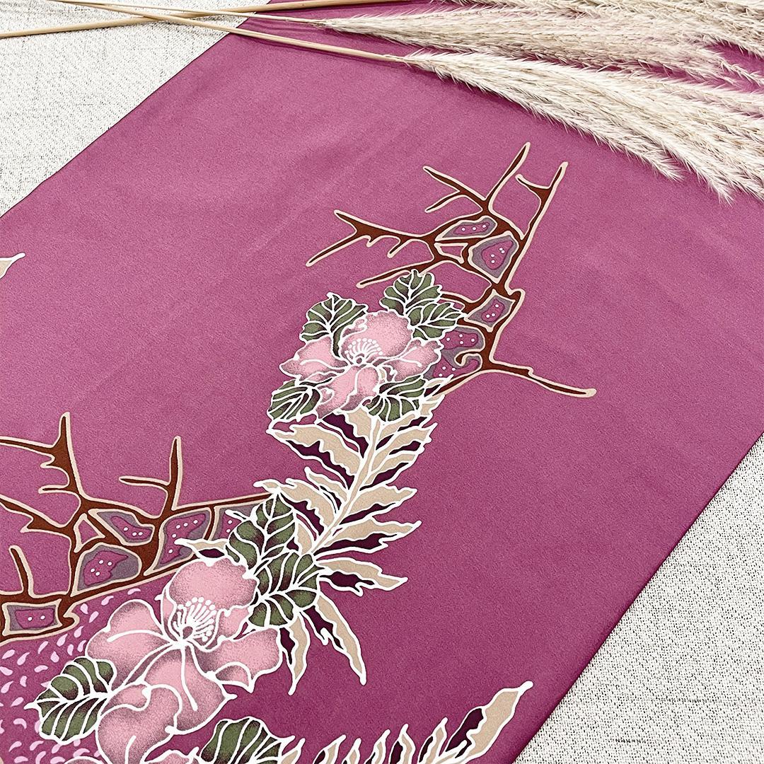 Almeda Light Batik Satin 44"