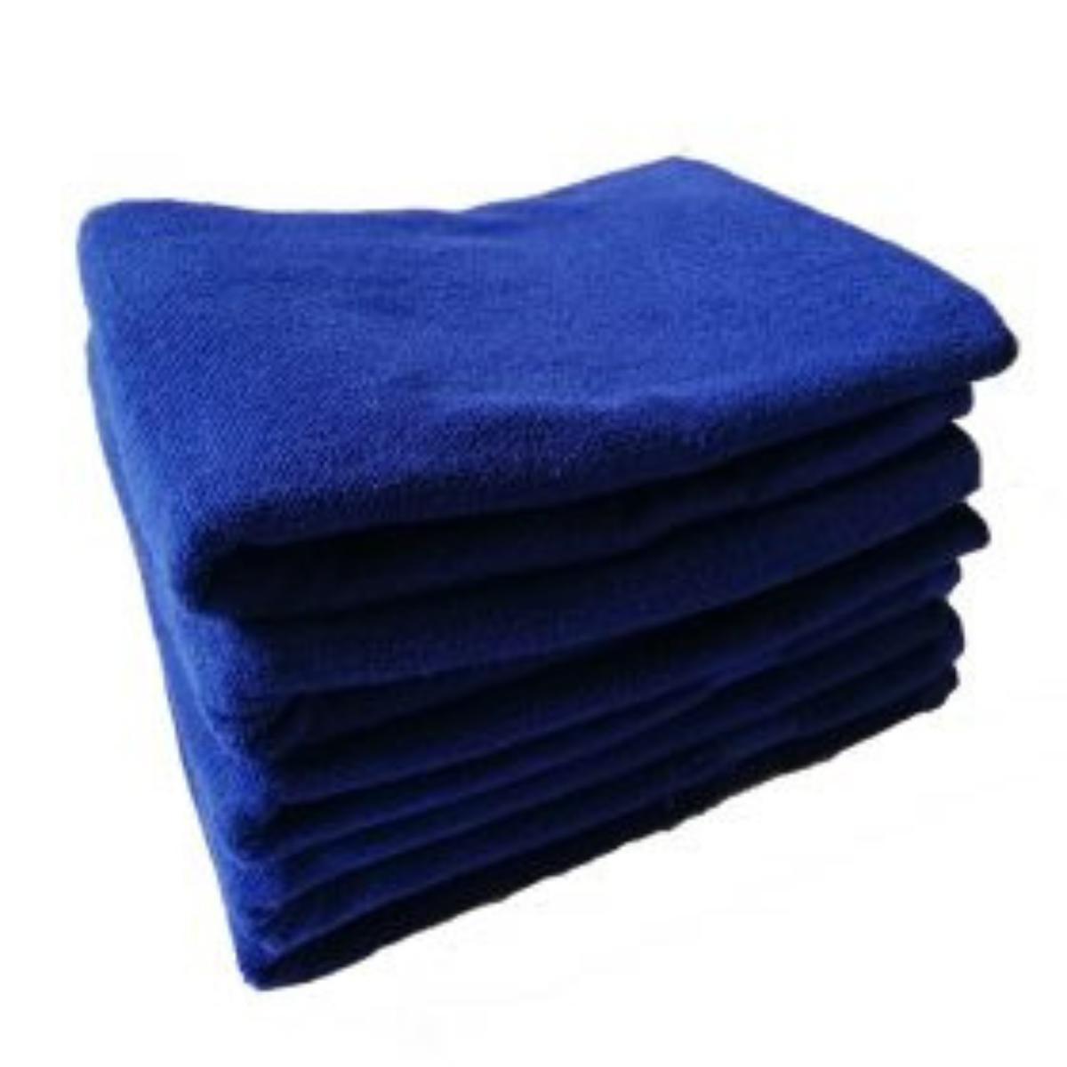 Terry Cotton Ribbed Bath Towel