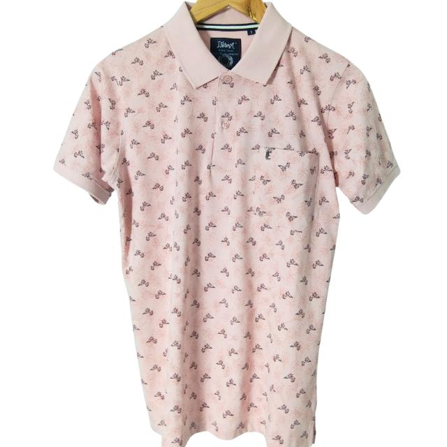 Men Dot Polo T-Shirt