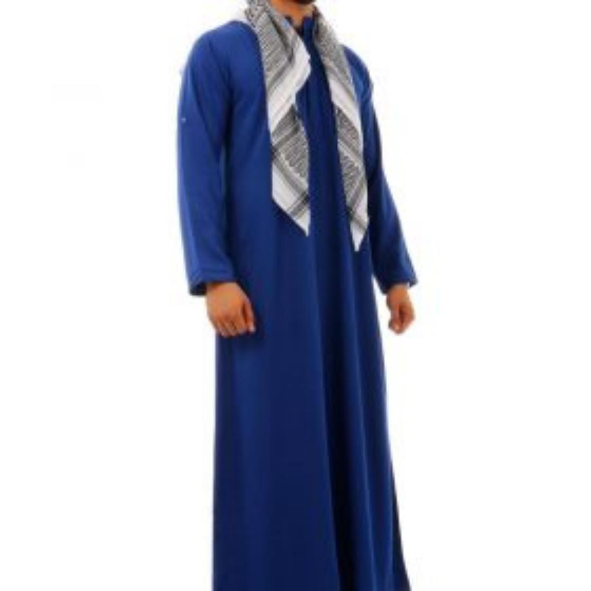 KAMDAR Juma'art Long Jubah Lelaki Dewasa Lengan Panjang Size XS-3XL, Plus Size Kain Jubah/Kain Tebal/Lelaki Muslim 