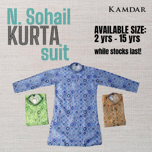 Sohail Kids Kurta with Pants