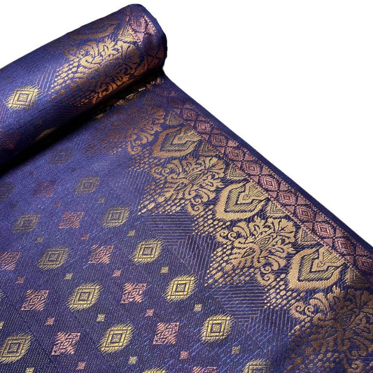 Royal Border Metallic Songket 44"