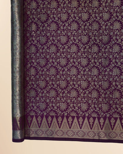 Amsyar Gold Jacquard with Stone 44"