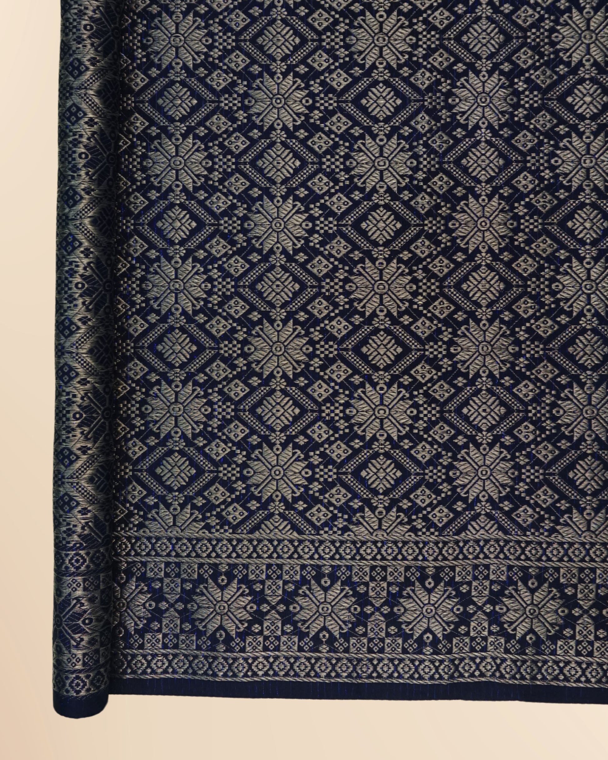 Iqbal Metallic Songket 44"