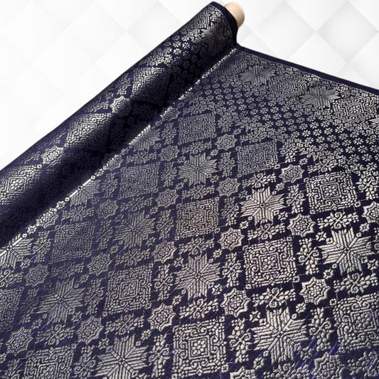 Kenanga Permai Metallic Songket 44"