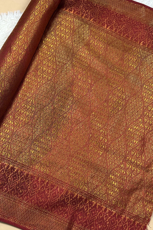 Pusar Emas Metallic Songket 44"