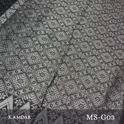 Pusaka Desa Metallic Songket 44"