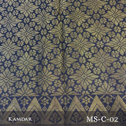 Cinta Alam Metallic Songket 44"