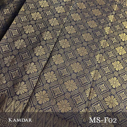 Floral Metallic Songket 44"