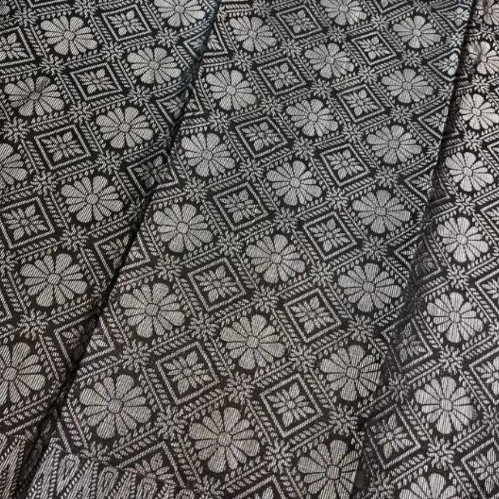 Floral Metallic Songket 44"