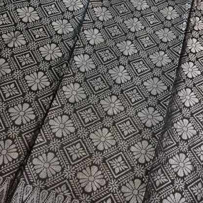Floral Metallic Songket 44"