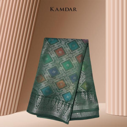 Rantai Emas Metallic Songket 44"