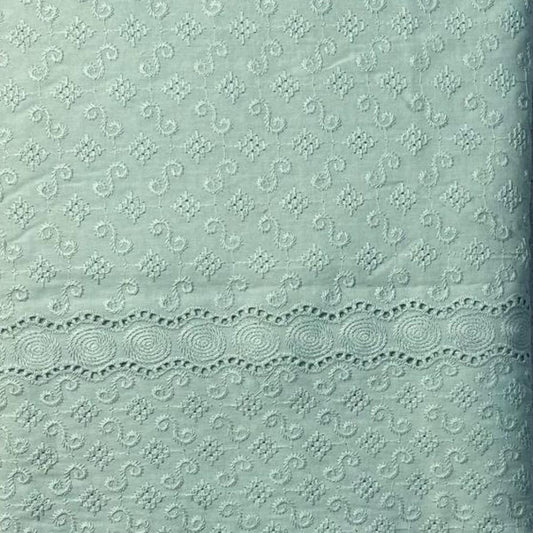 Cross Stitch with Border Cotton Embroidery 44"