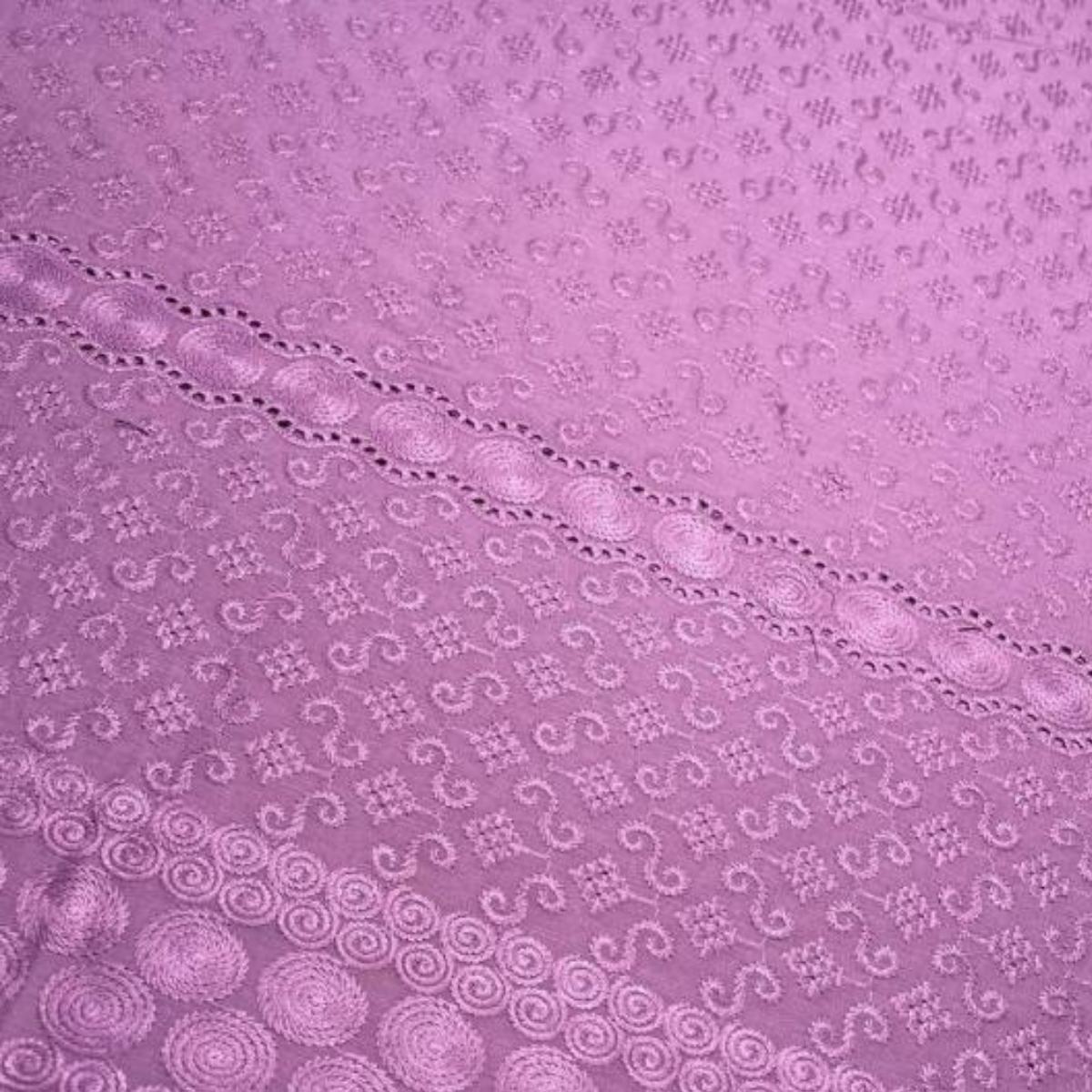 Cross Stitch with Border Cotton Embroidery 44"