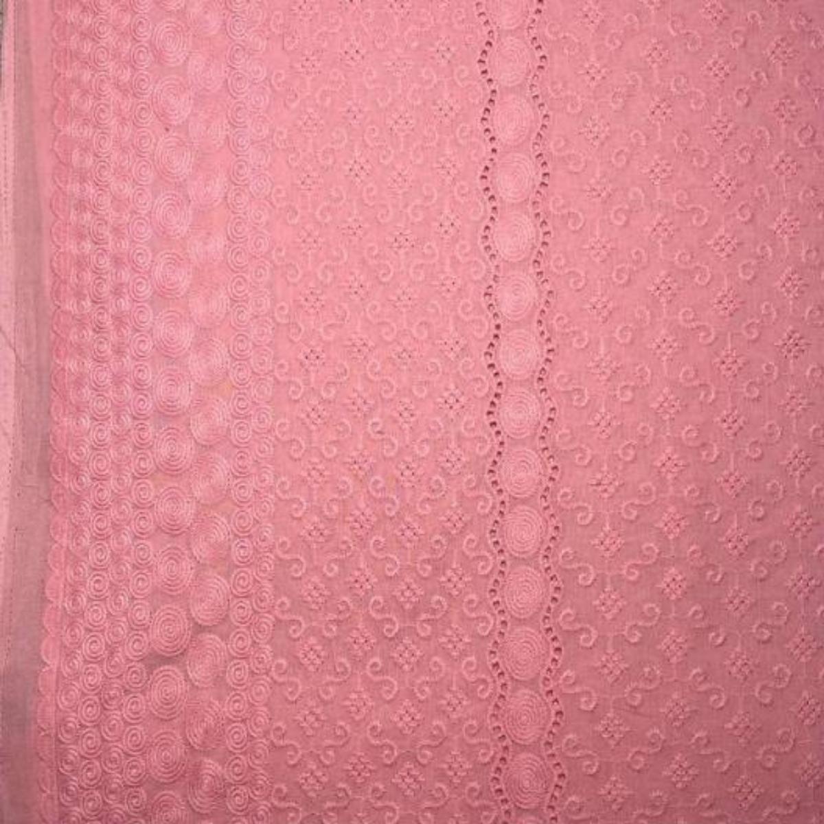 Cross Stitch with Border Cotton Embroidery 44"