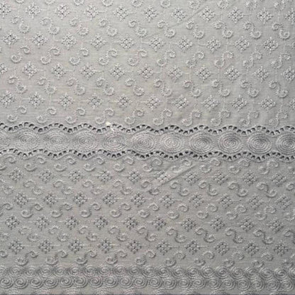 Cross Stitch with Border Cotton Embroidery 44"