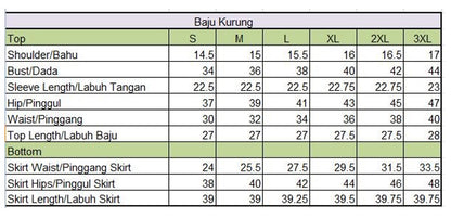 Yasmina Printed Baju Kurung