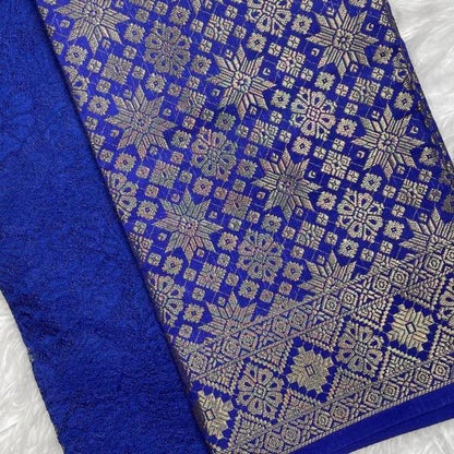 Vienna Lace Embroidery & Metallic Songket Combo