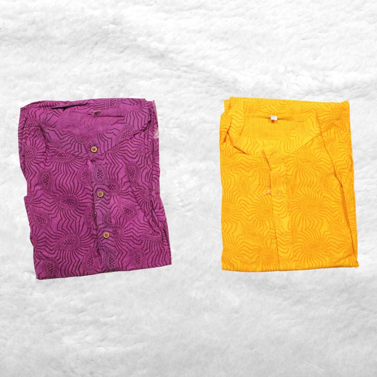 Mango Print Men's Kurta