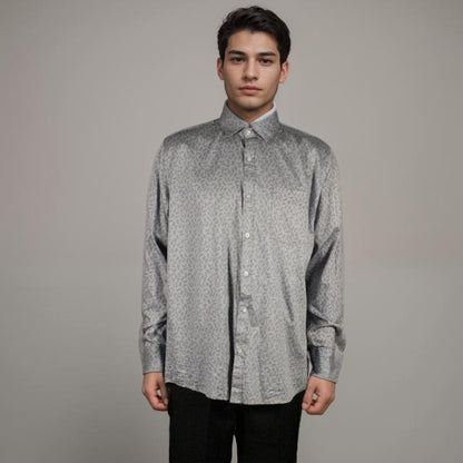 Men Long Sleeve Printed Shirt