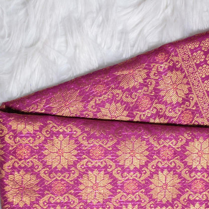 Gold Body Copper Butta Songket 44"