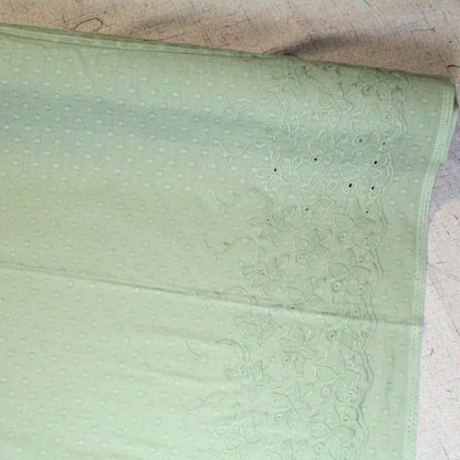 Leaf Spot Chikan Uragiri Embroidery 44"