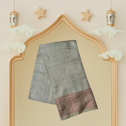 Silver Sampin Dewasa Siap Jahit