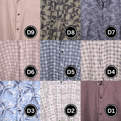 Men Long Sleeve Printed Shirt