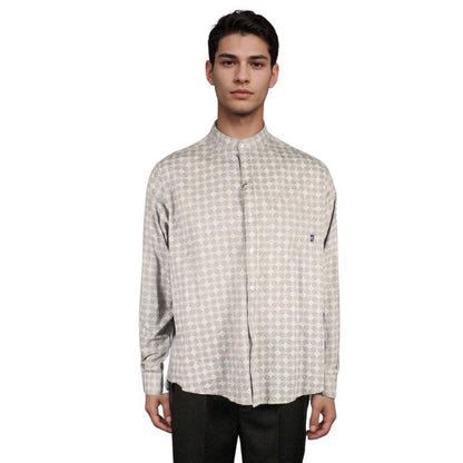 Men Long Sleeve Printed Shirt