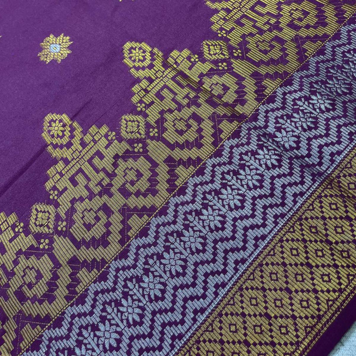 Bunga Tabur Songket and Mix Cotton Embroidery Combo Set