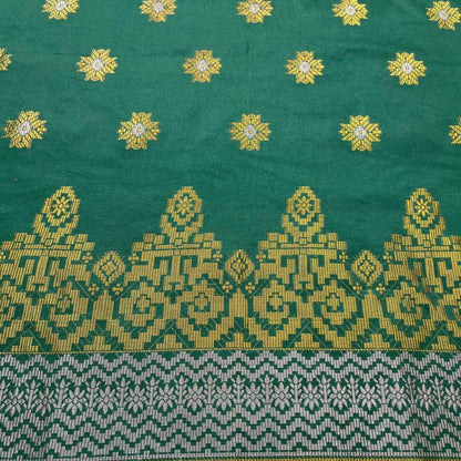 Bunga Tabur Songket and Mix Cotton Embroidery Combo Set