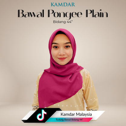 Elvia Pongee Plain Bawal 44"