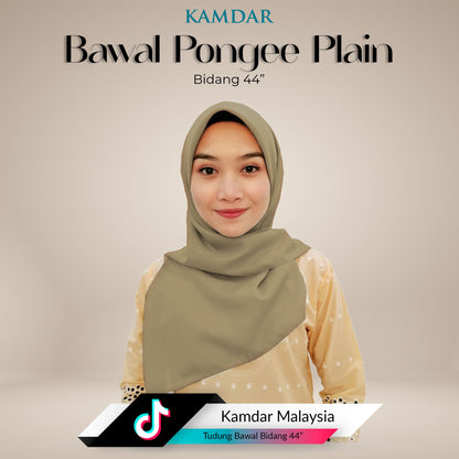 Elvia Pongee Plain Bawal 44"