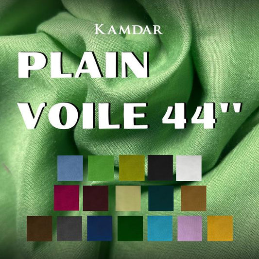 Plain Voile 44"