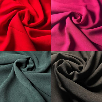 Rose Silk Chiffon 58''