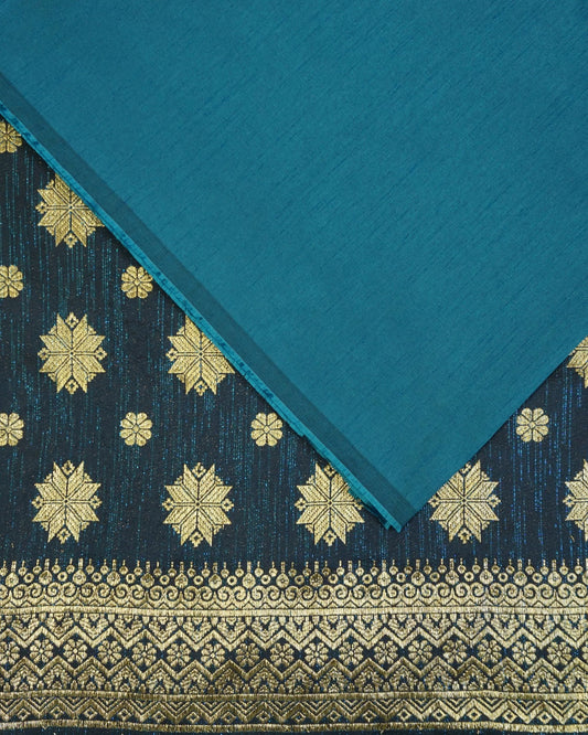 Gold Songket with Shantung Combo Set