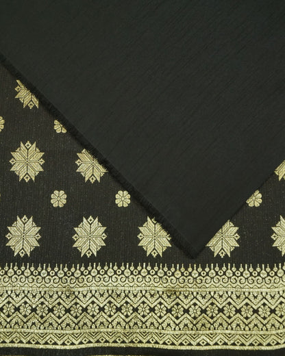 Gold Songket with Shantung Combo Set